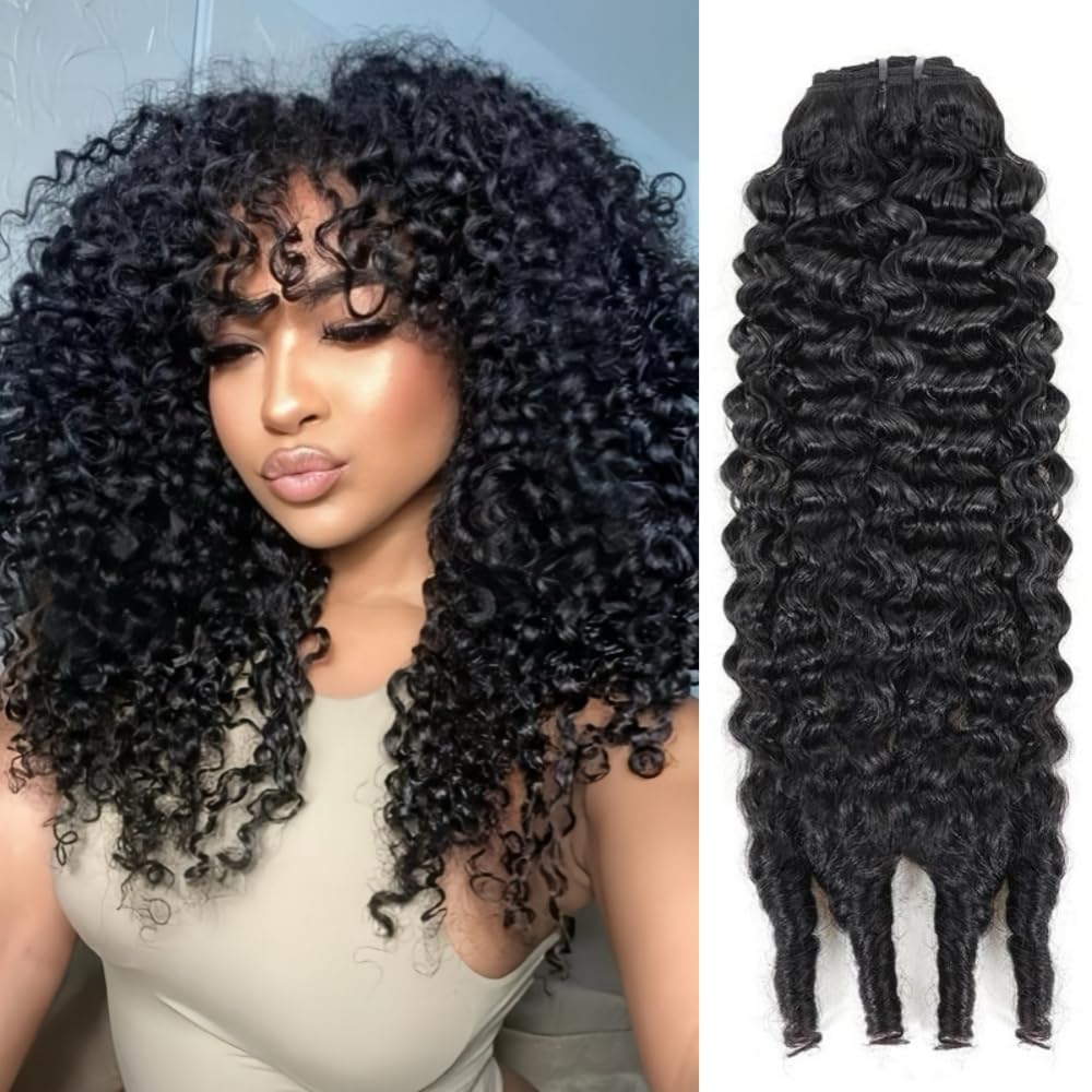 Daikemei Burmese curly bundles 16-inch texture for natural volume.