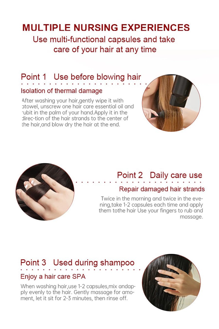Rutina diaria de cuidado capilar con DaiLaiFu para todo tipo de cabello