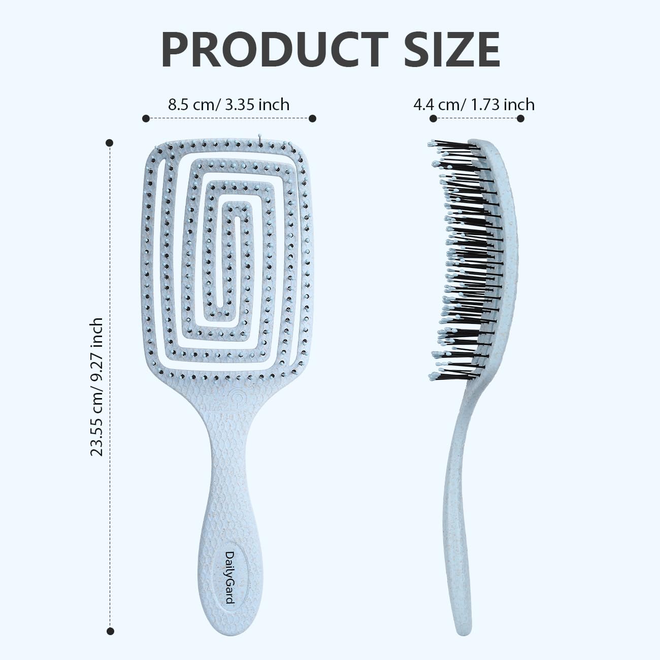 Daily Gard Detangling Brush packaging shown for gifting.