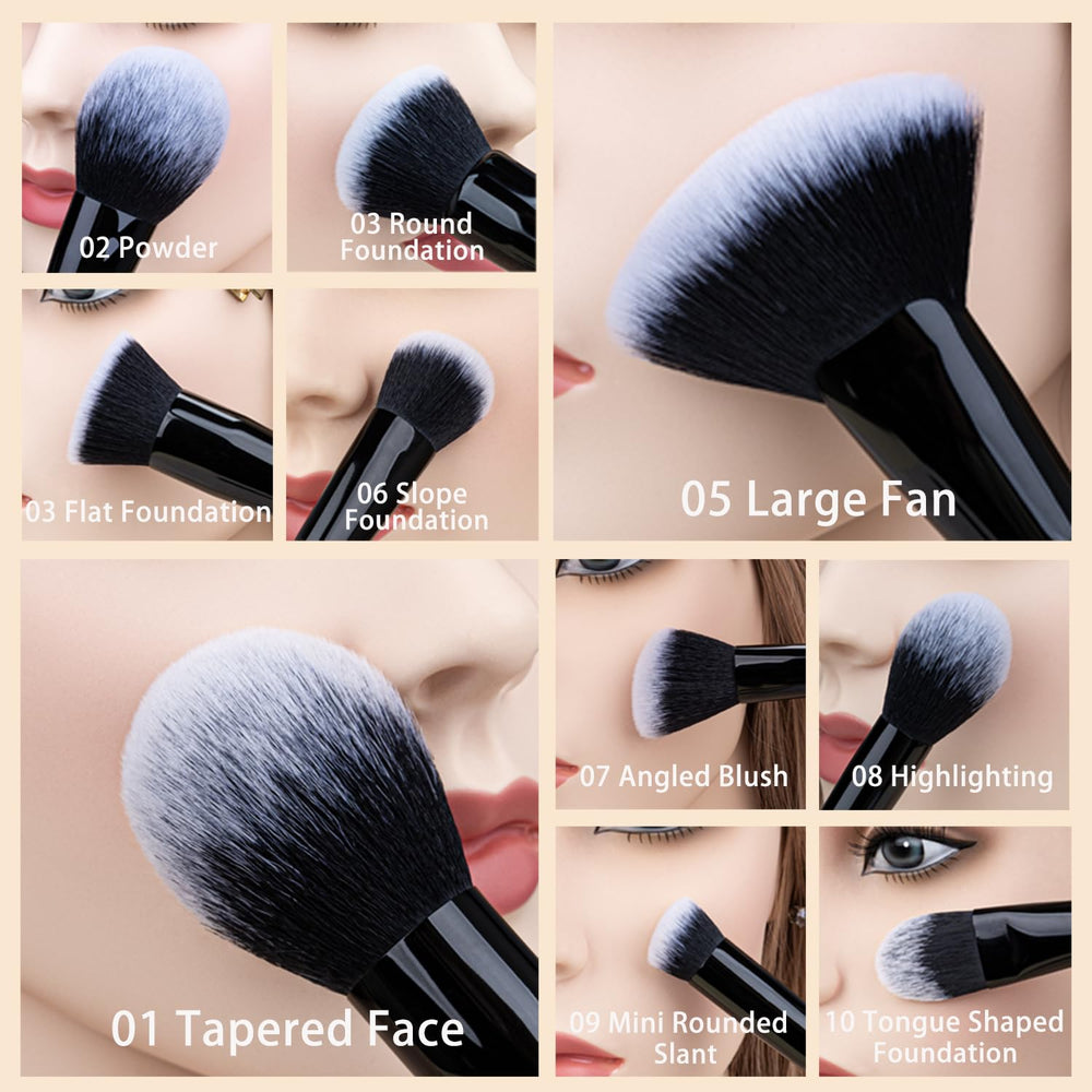 Daily Queen 29pcs concealer brush for seamless coverage and blend.