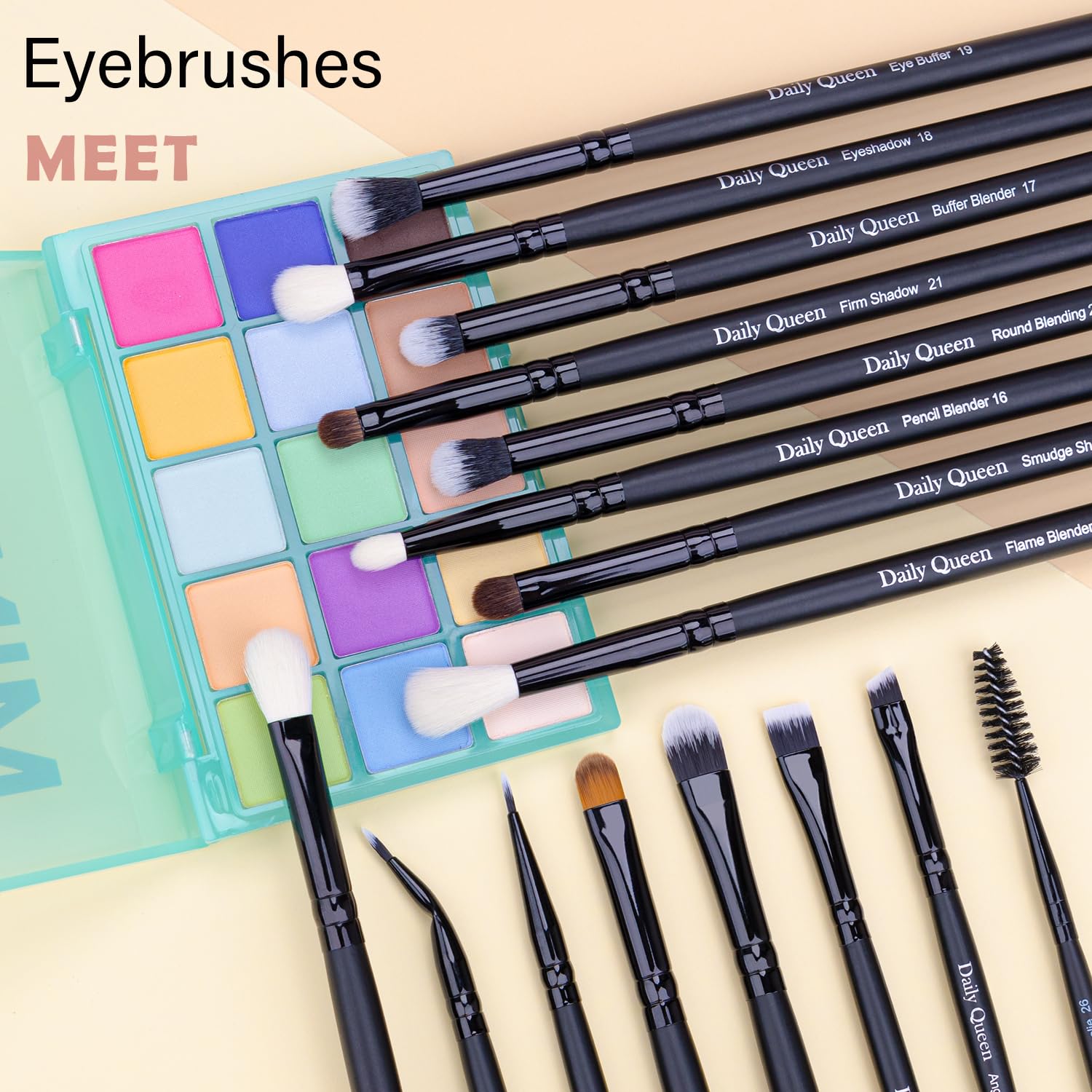 Daily Queen 29pcs contour brush for sculpted cheeks and jawline.