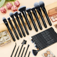 Daily Queen 29pcs eyeshadow brush for precise crease and lid shading.