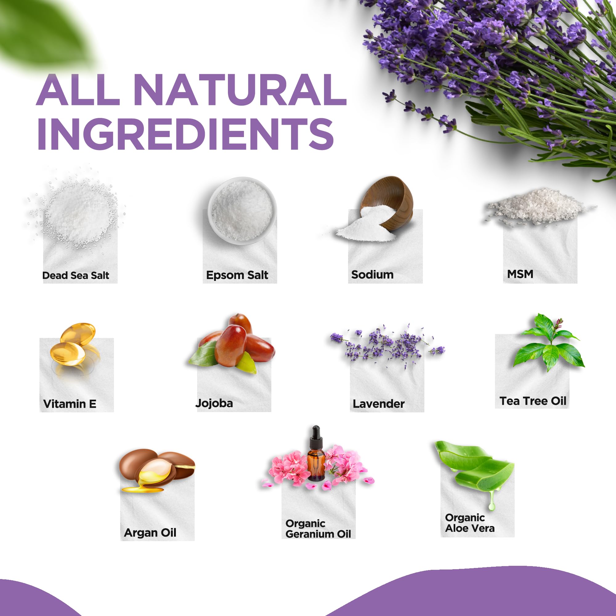 Daily Remedy Calming Lavender Foot Soak hecho en Estados Unidos, control de calidad