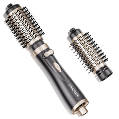 DAILYLIFE rotating hair dryer brush overview for effortless styling and drying.