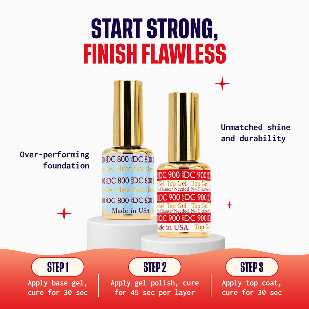 Protección de uñas naturales con base gel Daisy DND.