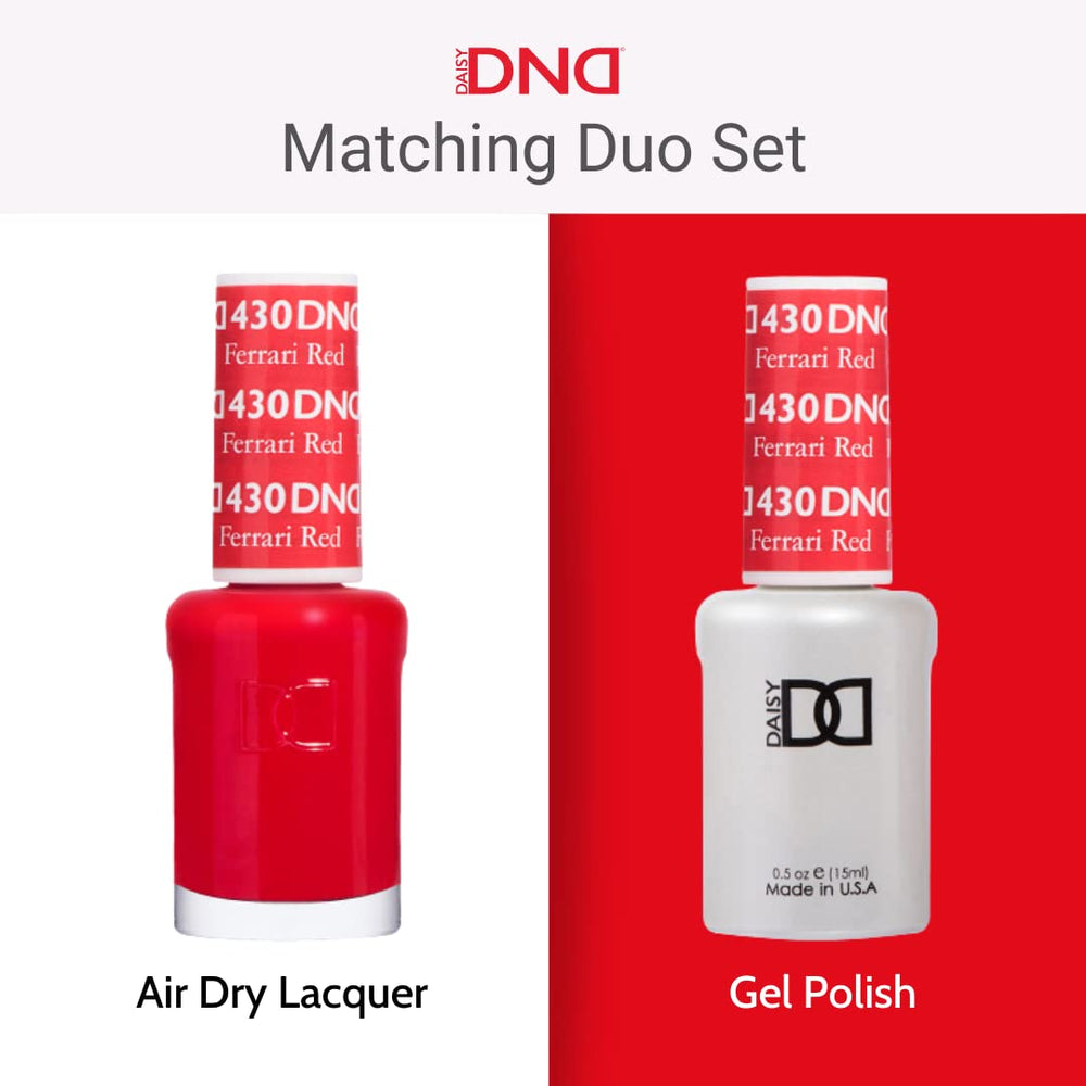 DAISY DND Duo Pack: esmalte gel y laca para una manicura completa.
