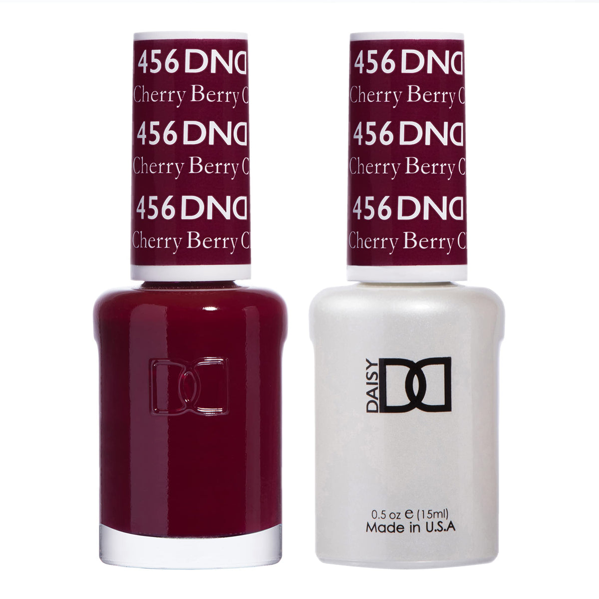 DAISY DND esmalte gel Cereza Burgundía, acabado duradero para uñas.