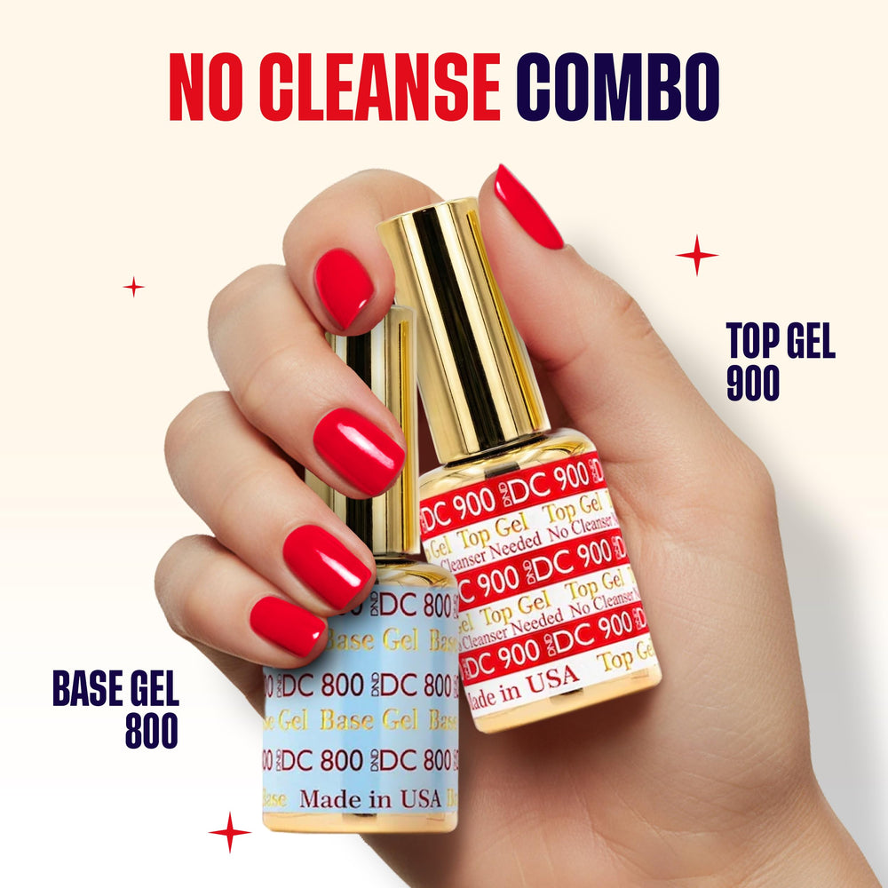 Daisy DND Top Gel 900 brillo intenso sin residuo.