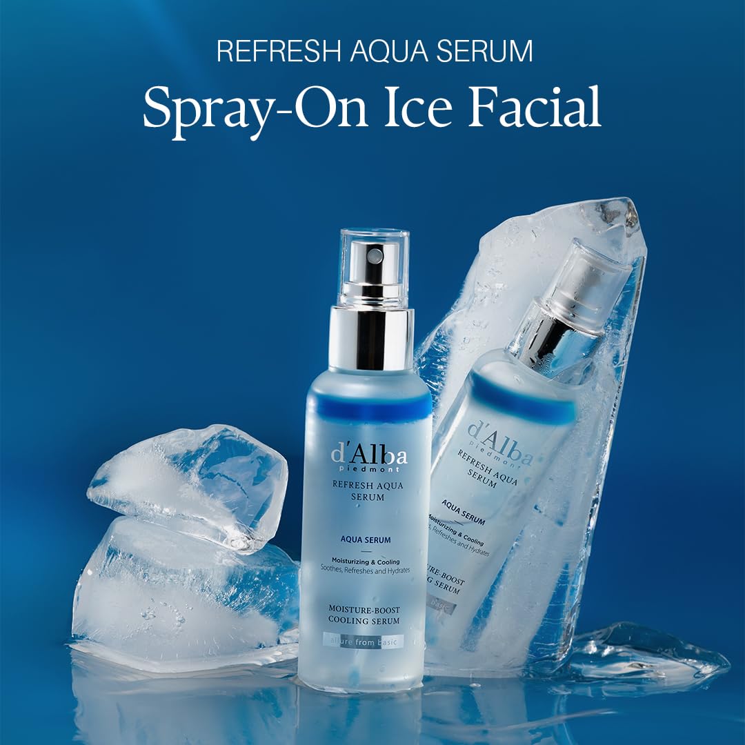 Hands holding spray bottle to show travel-friendly skincare.