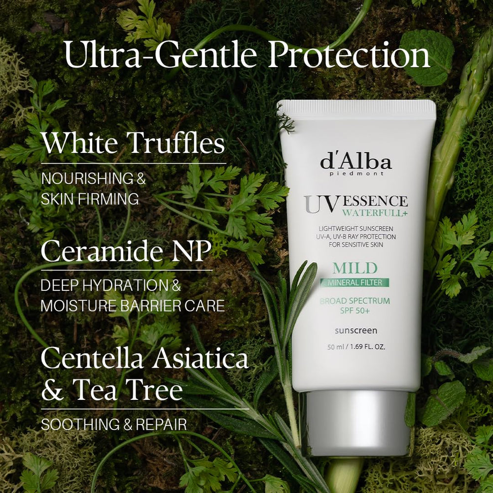 d'alba Piedmont acabado invisible, sin residuo blanco perceptible
