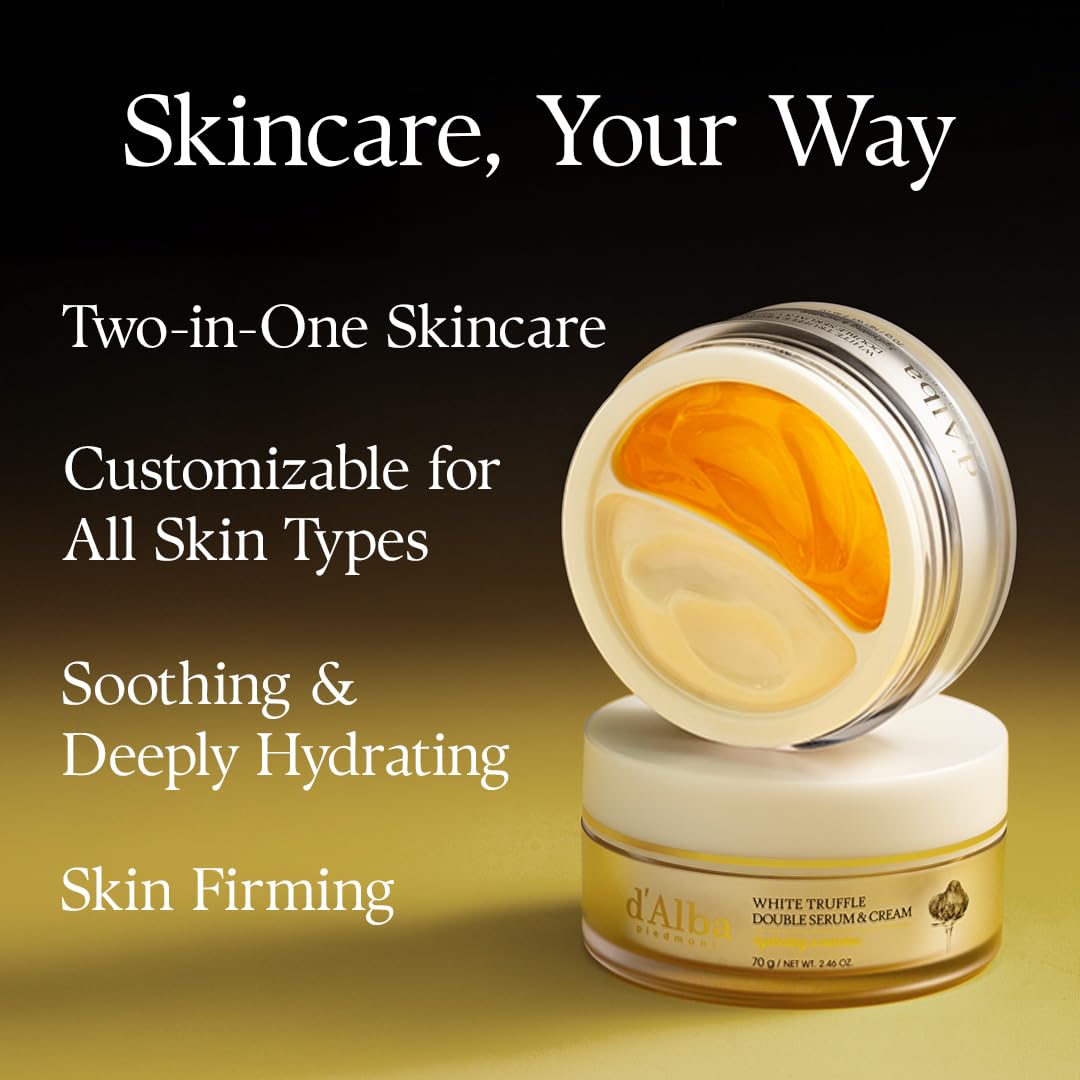 d'alba Piedmont Intense Cream jar offering elasticity and firmness support