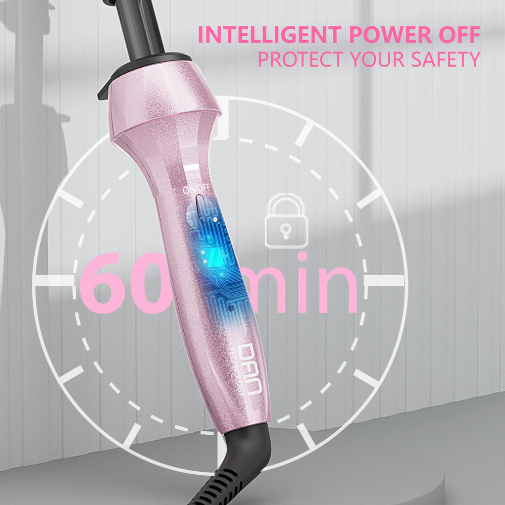 DAN Technology auto-off safety feature for worry-free use after styling.