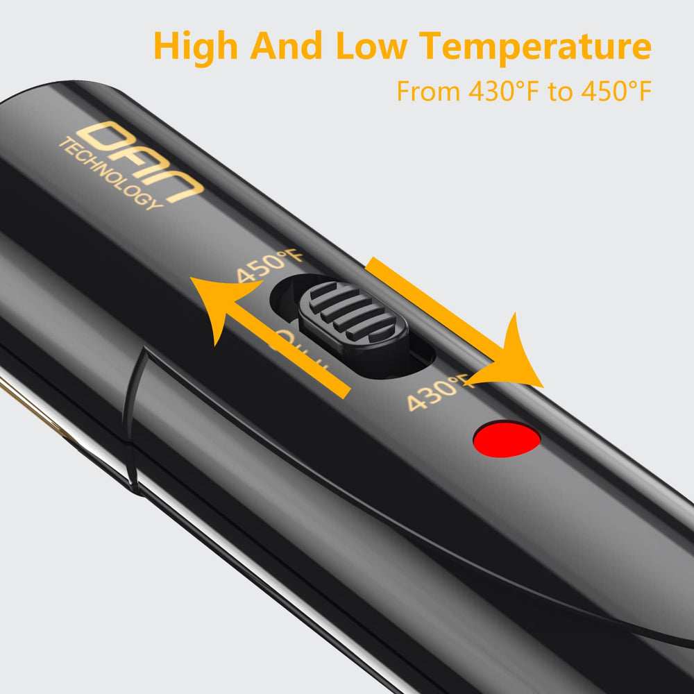 DAN Technology high-low-temperature switch adapts to hair texture safely.