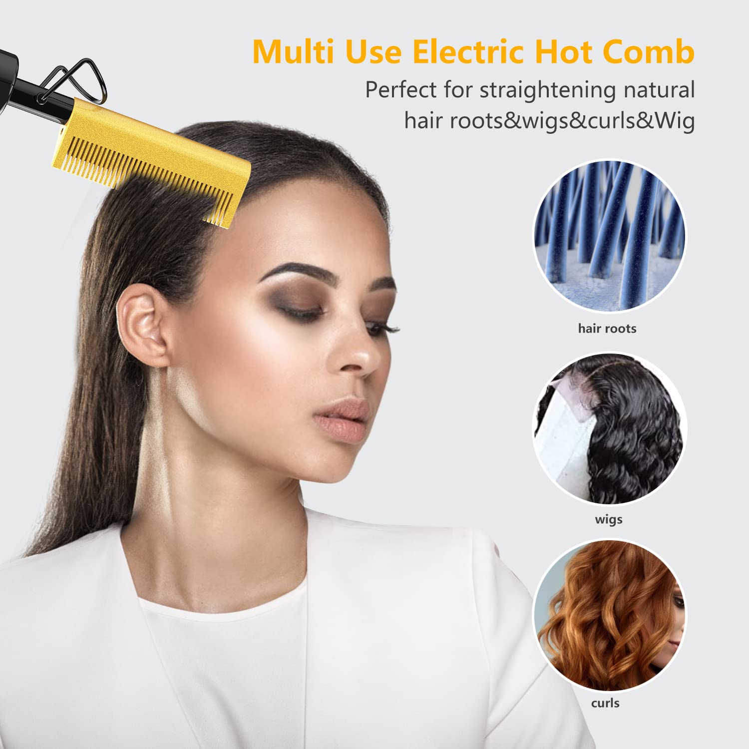 DAN Technology travel-friendly heat styling for wigs and natural hair.
