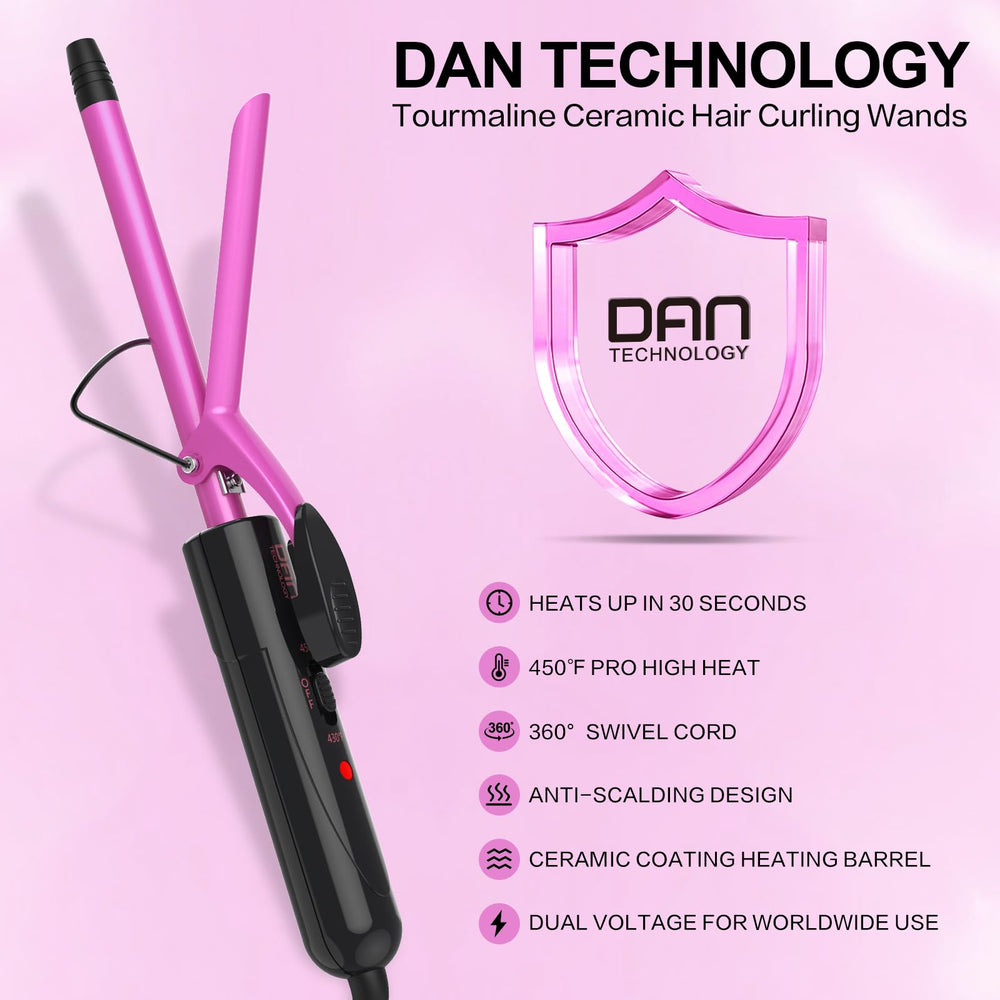 DAN Technology wand with two heat settings 430°F and 450°F