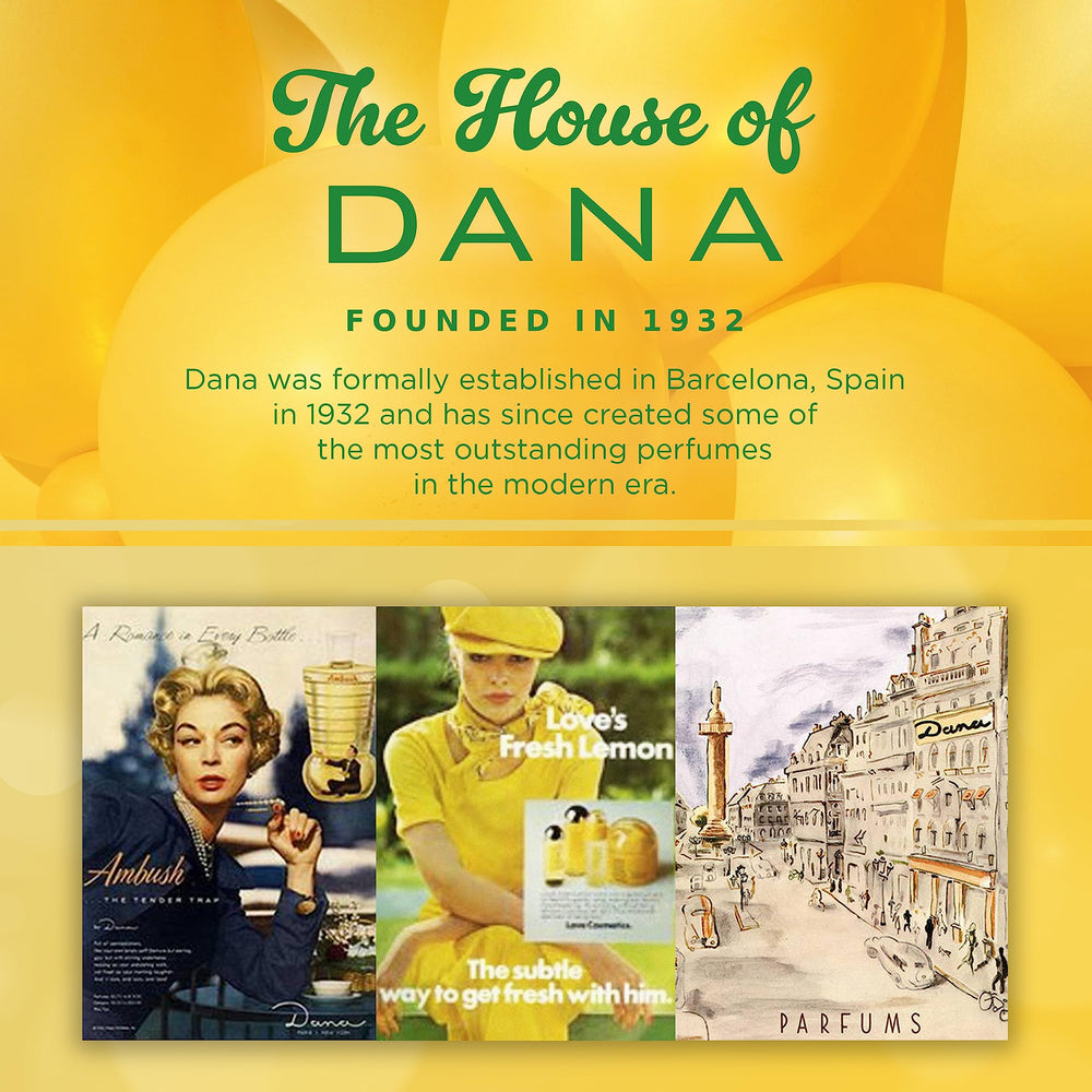 Dana Love's Fresh Lemon packaging, classic quality and everyday versatility.