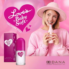 Dana Love's Baby Soft spray mist for light, casual wear