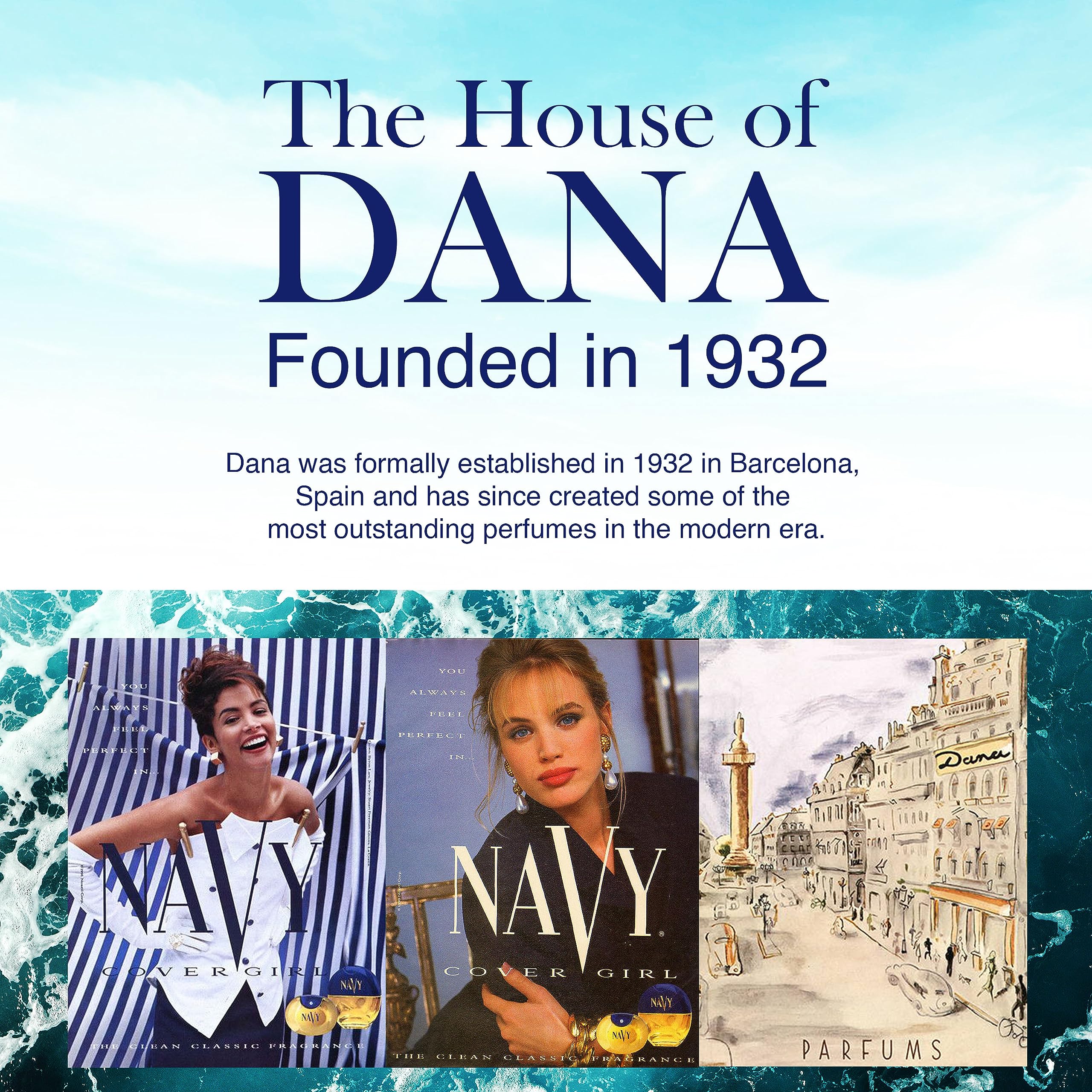 Packaging variation hinting at timeless Dana branding