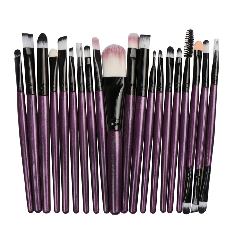 Dancecola 20-piece makeup brush collection for complete daily looks