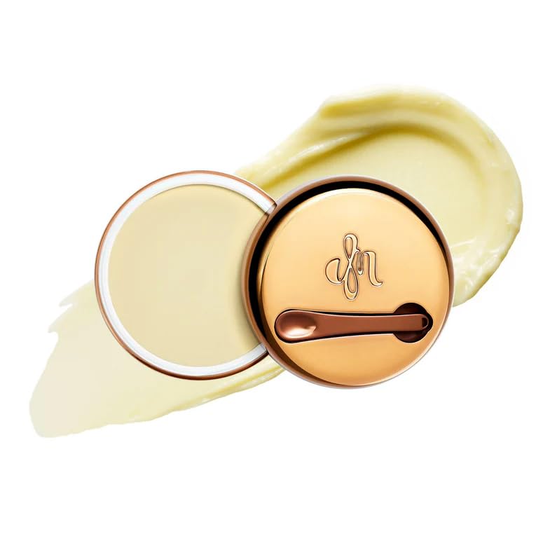 Danessa Myricks Yummy Skin Blurring Balm Powder Radiant compact adds a translucent glow for a smoother base.
