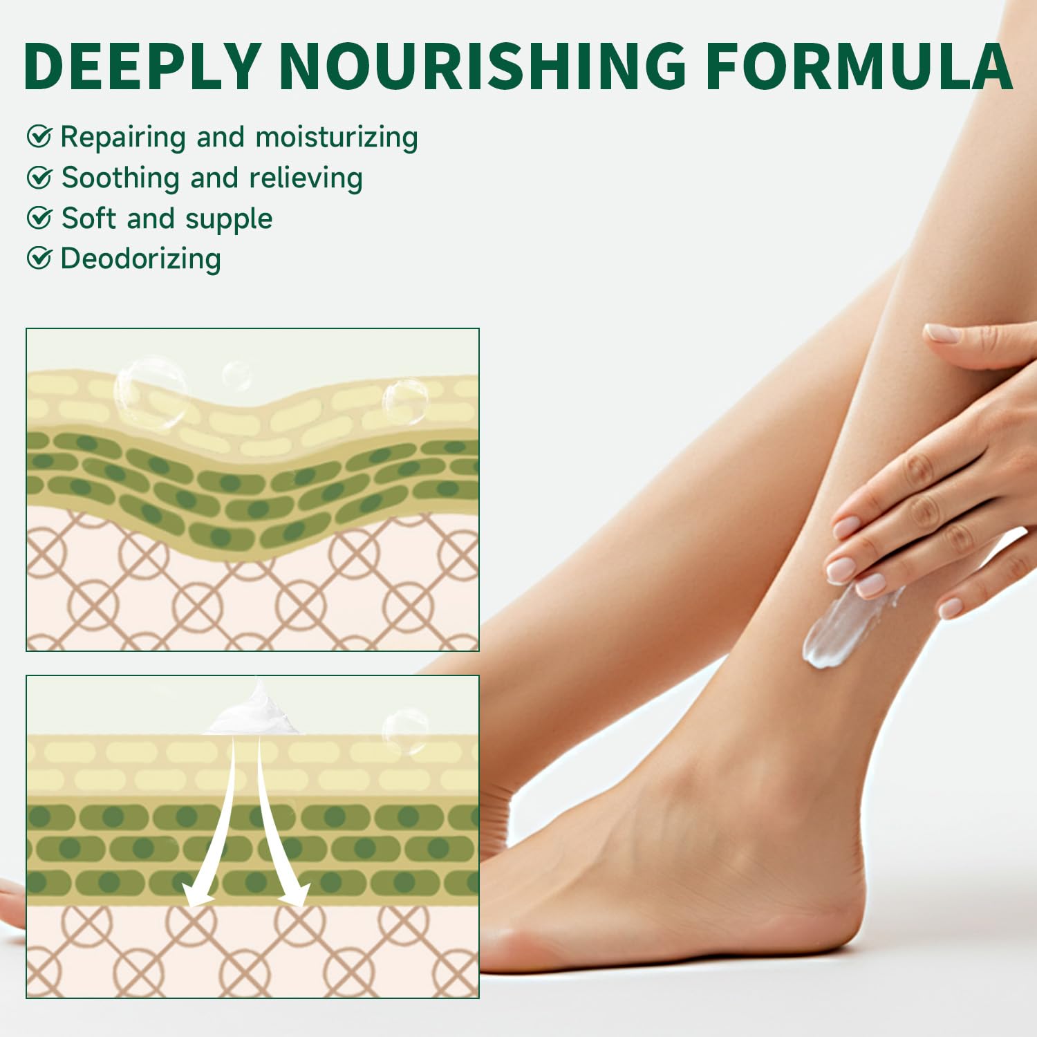 Danliss Crema Urea 60% textura cremosa para hidratación profunda.