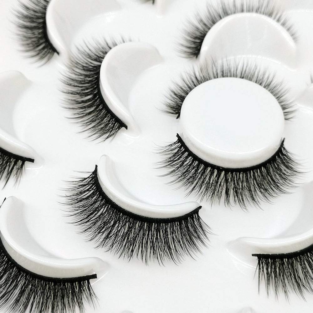 DAODER soft cotton band lashes comfortable wear all day
