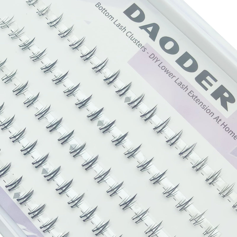 DAODER vegan matte finish lashes look natural and durable