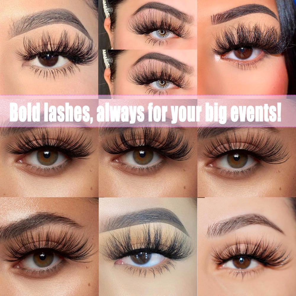 DAODER wispy lashes perfect for stage, parties, or Halloween.