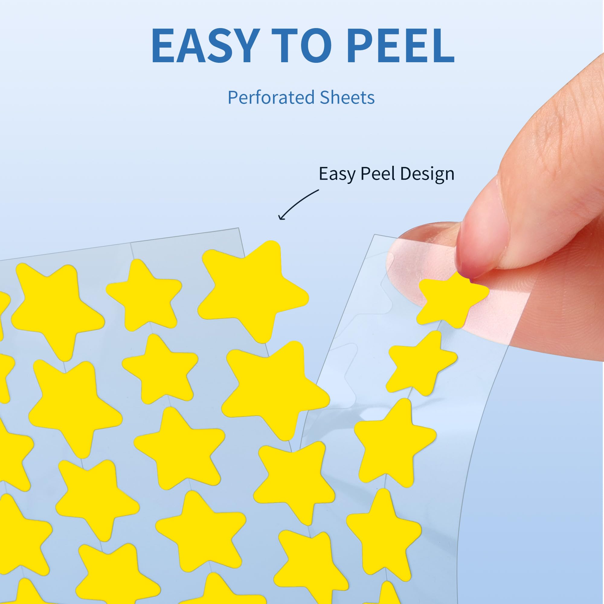 Daolyo star patches seven color designs for stylish blemish coverage