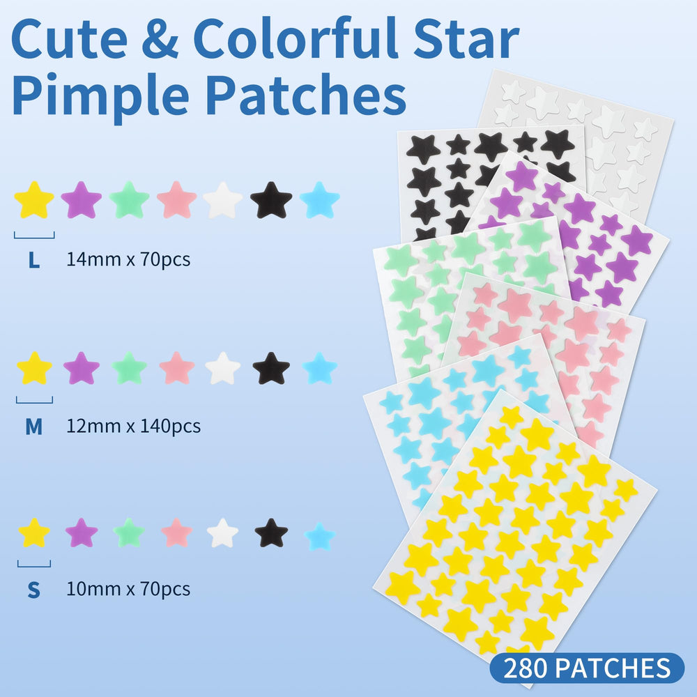Daolyo star patches 10mm size for small blemishes