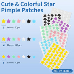 Daolyo star patches 10mm size for small blemishes