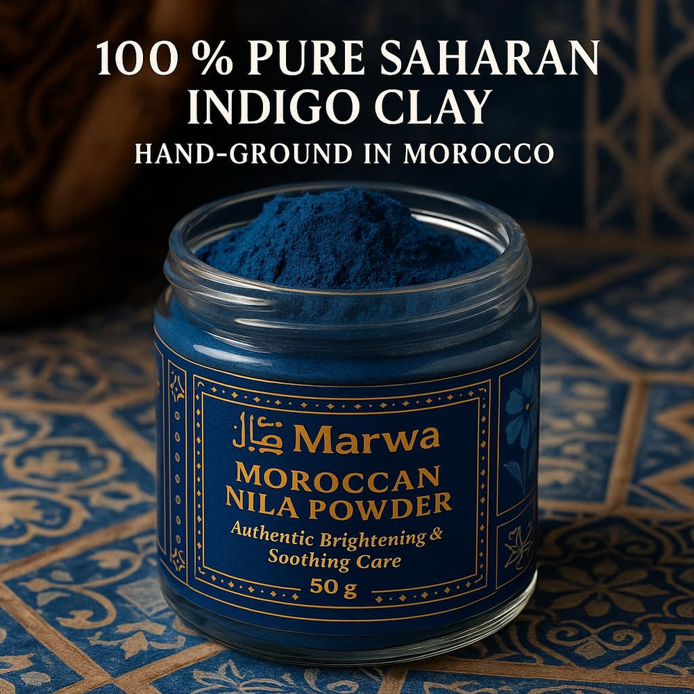 Dar Marwa Nila polvo aplicar 5–10 minutos para efecto relajante
