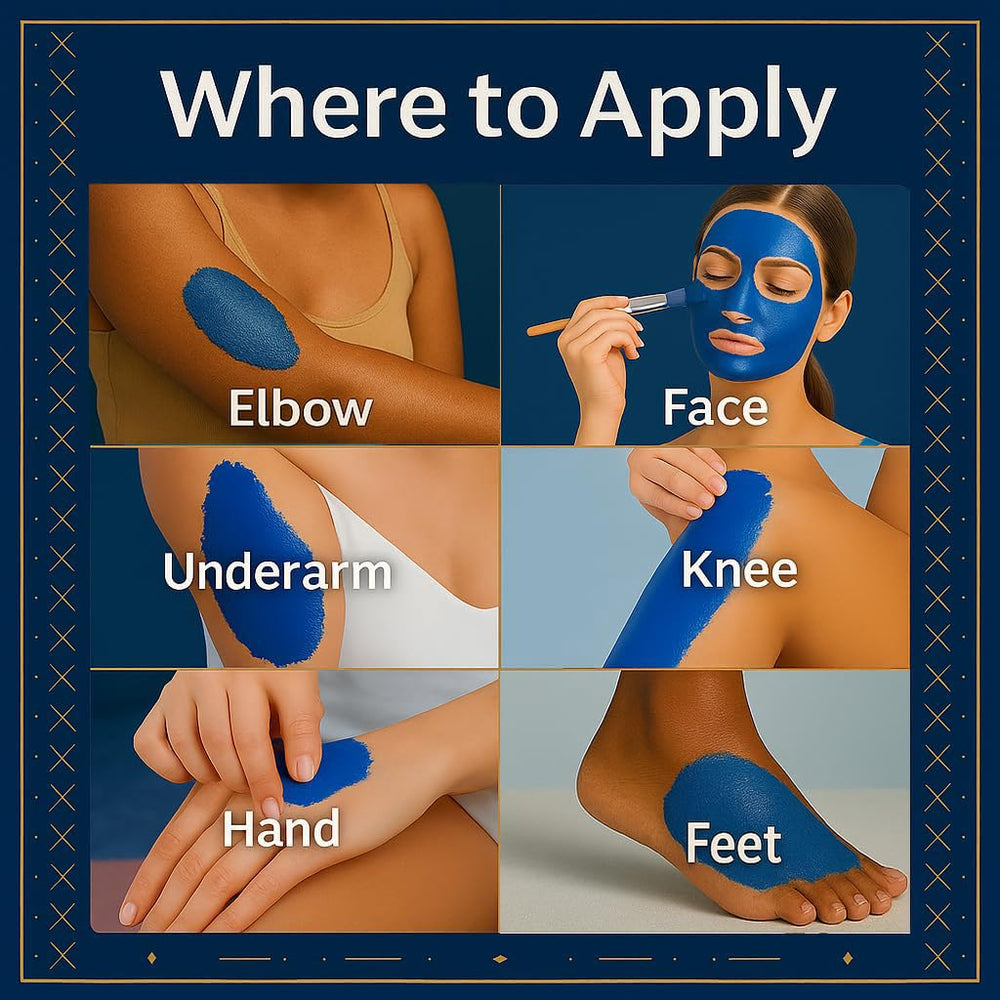Dar Marwa Nila polvo uso facial para brillo natural