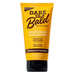 Dare 2B Bald bottle front view for easy daily scalp hydration