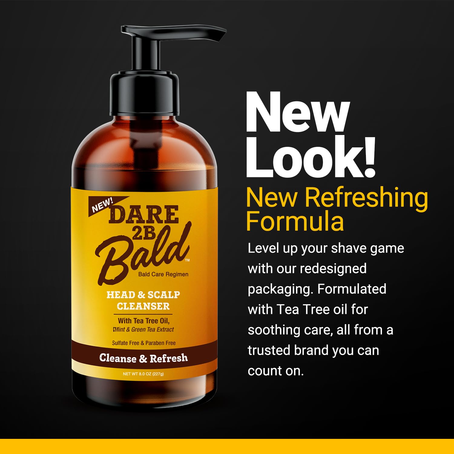 Dare to Be Bald: mezcla de árbol de té y menta aporta sensación refrescante