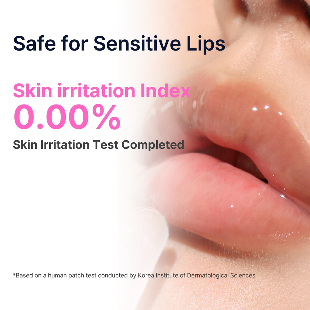 Prueba de irritación en piel para labios sensibles de DaseuL.