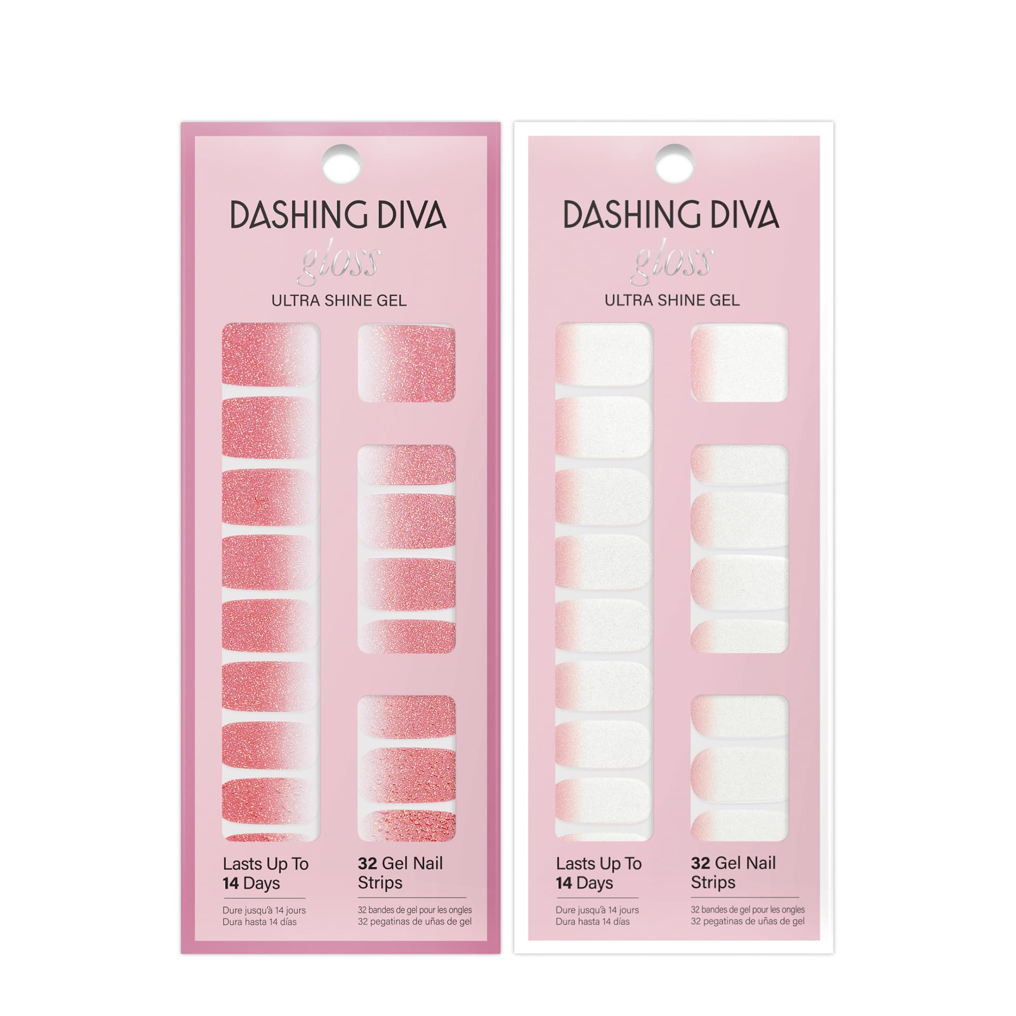 Dashing Diva: aplicar tira uña, fijación rápida sin burbuja.