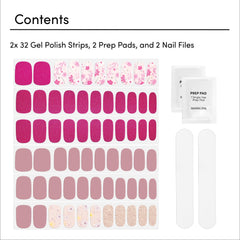 Dashing Diva sin UV: tiras de gel listas para aplicar sin secado.