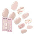 Dashing Diva Gloss Nail Strips Bundle – Classic Marbles: Crystal Clear & Maybe Marble