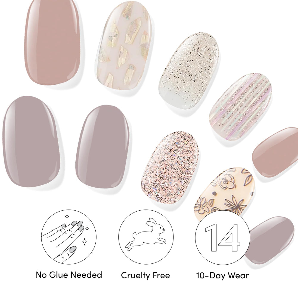 Dos sets de tiras gel Dashing Diva para variedad de estilos