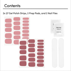 Dashing Diva Gloss Nail Strips Merit Aplicación Rápida para uñas pulidas