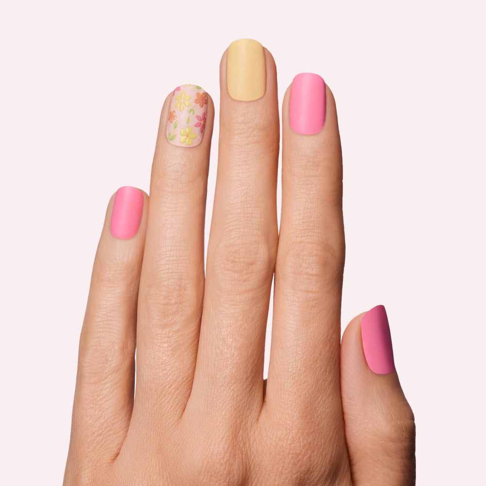 Dashing Diva Pascua mate gel Abeja Ocupada con envolturas; estilo elegante.