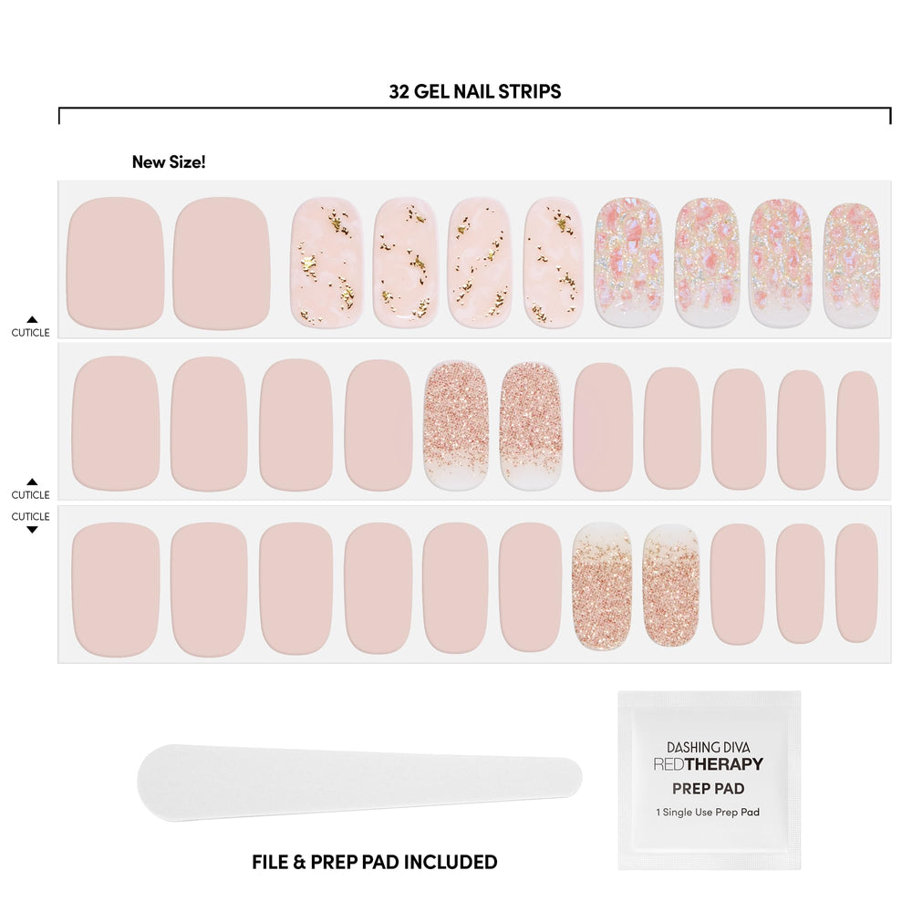Dashing Diva pegatinas gel resistentes a rayaduras para uñas duraderas.