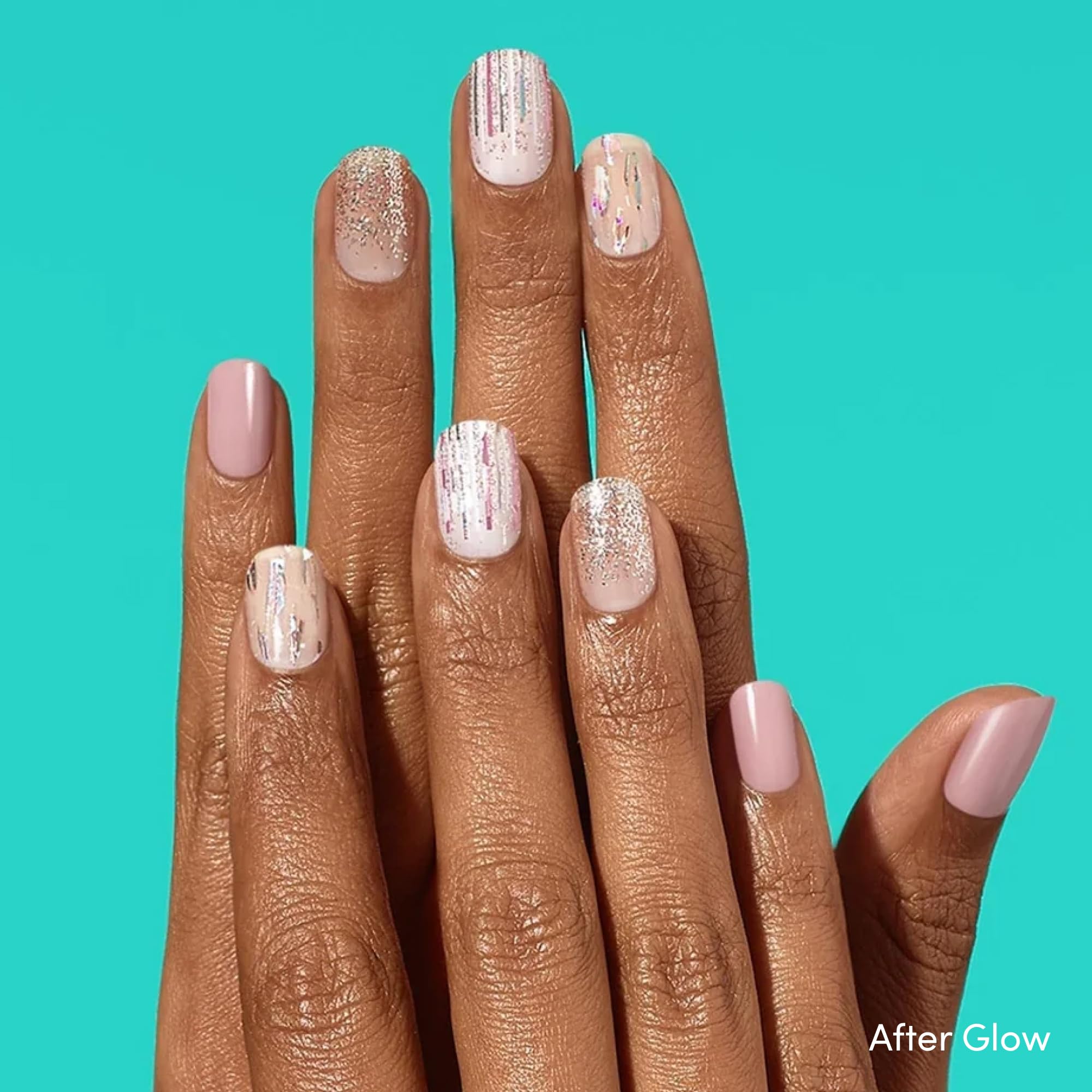 Tiras gel After Glow de Dashing Diva para un acabado duradero