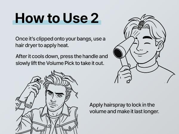 DASHU Daily Volume Pick unisex hair tool for men and women