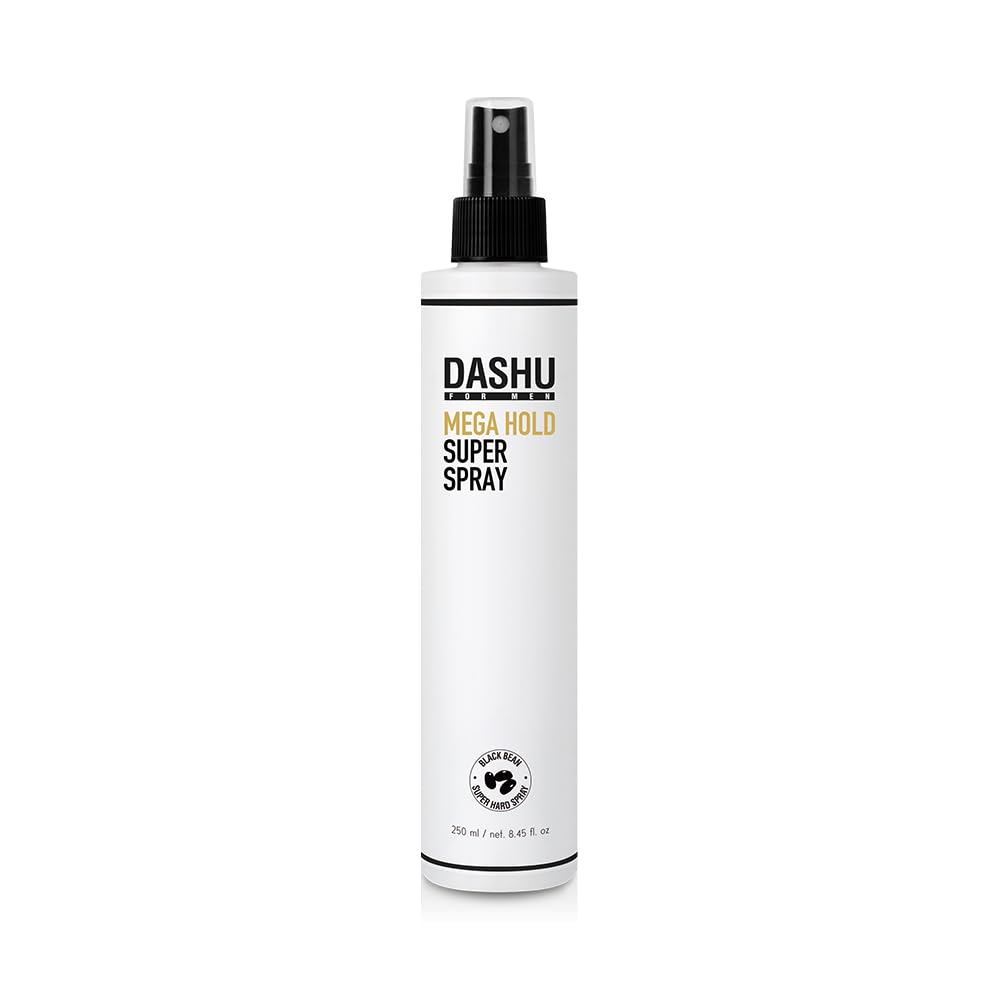 DASHU Fijación Ultra Fuerte: lata para pelo con fijación de todo el día.