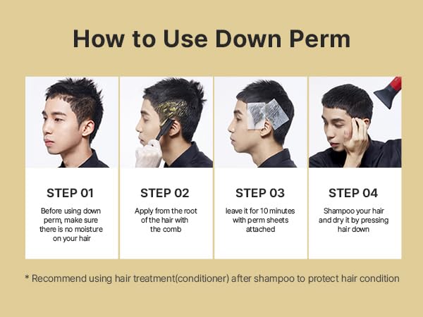 DASHU Gel Down Perm puede usarse en casa para peinados rápidos.