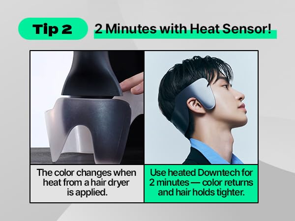 DASHU sleek side-back hair look demonstrates a tidy grooming result.