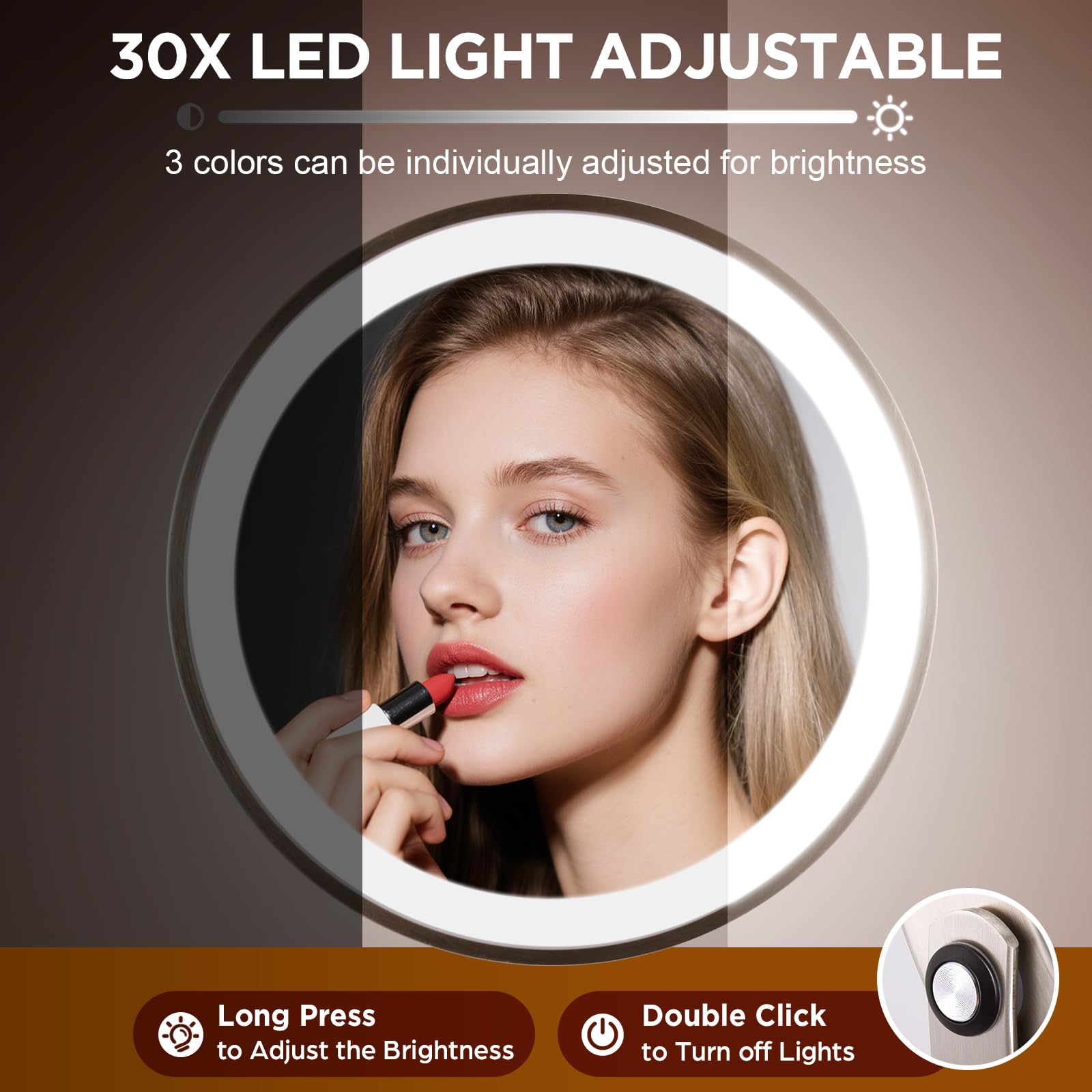 DASLAVA 5000mAh USB-C battery — long cordless use between charges.