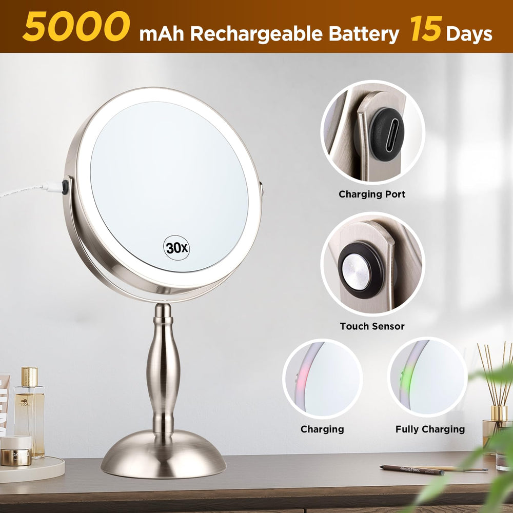 DASLAVA memory feature — saves your preferred lighting setup.